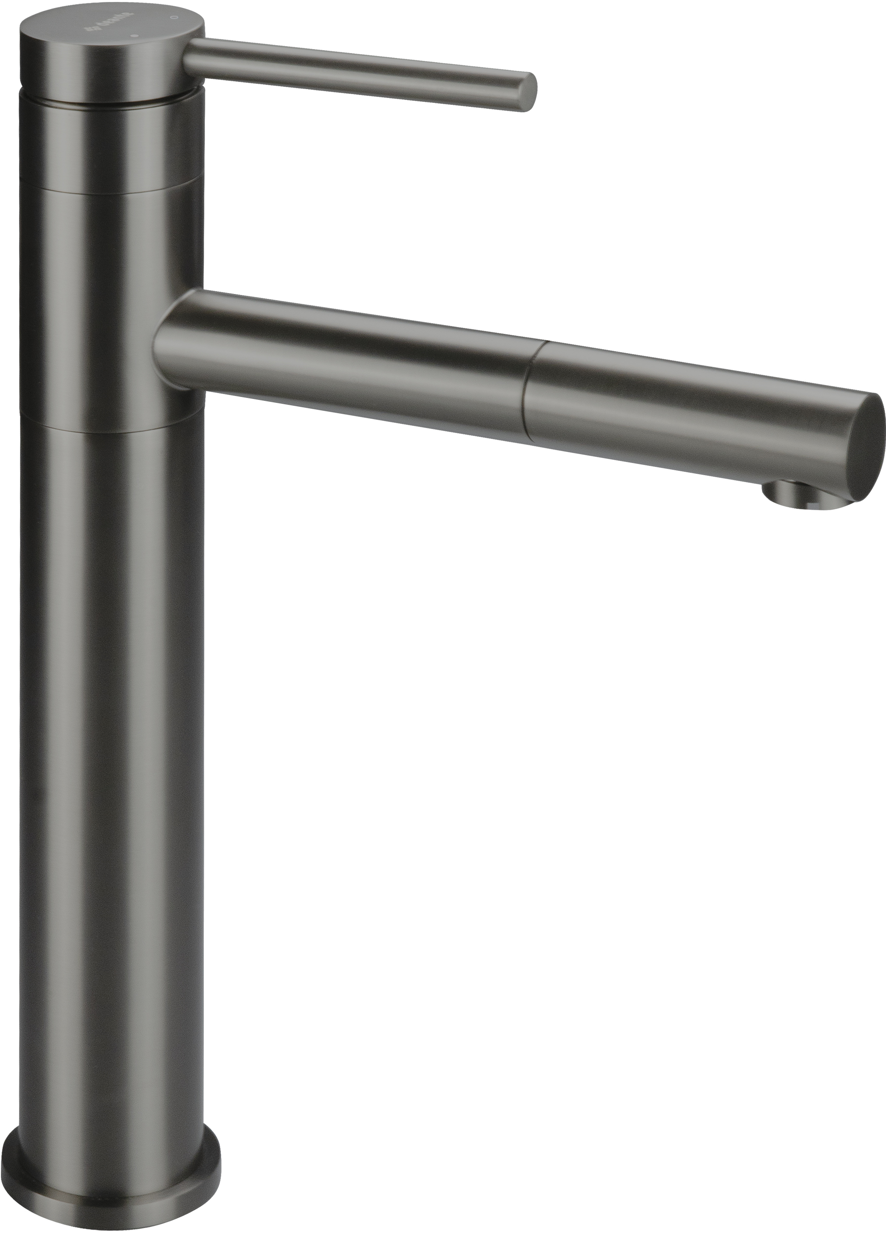 Deante Ora rubinetto per lavabo verticale grafite BGE_D22K