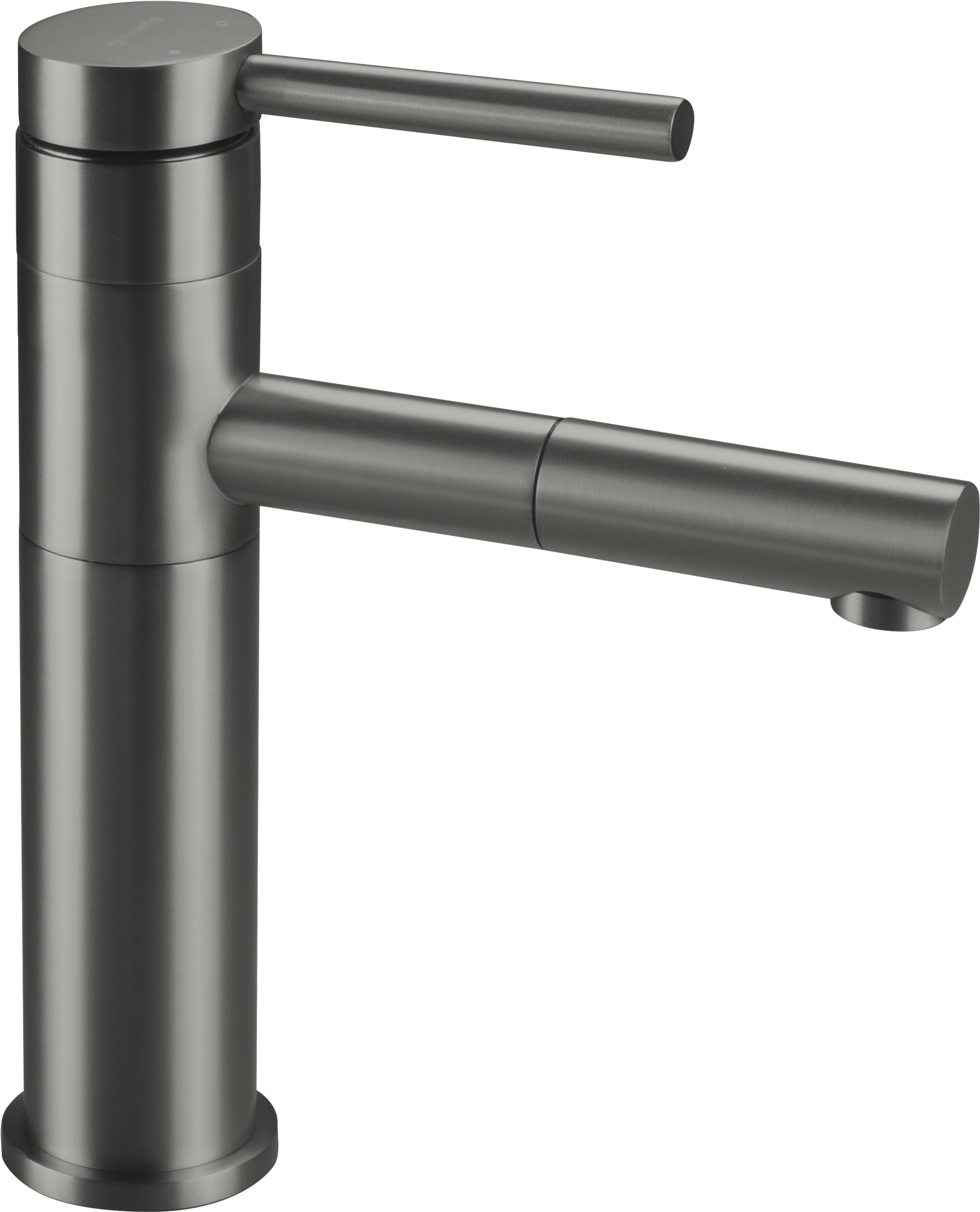Deante Ora rubinetto per lavabo verticale grafite BGE_D22M