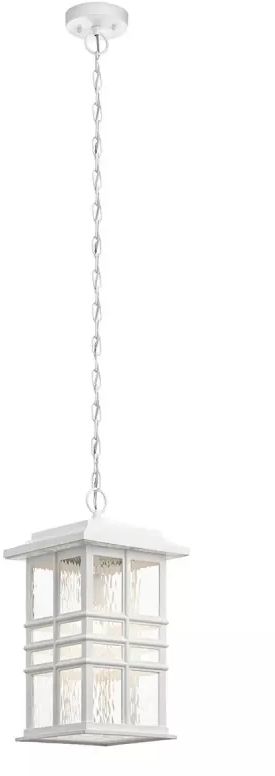 Elstead Lighting Beacon Square lampada sospesa 1x60 W bianco KL-BEACON-SQUARE8-WHT