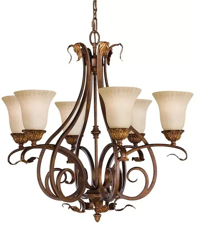 Elstead Lighting Sonoma Valley lampada sospesa 6x60 W FE-SONOMAVALLEY6