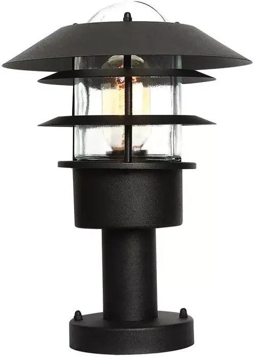 Elstead Lighting Helsingor lampada da terra per esterni 1x60 W nero HELSINGOR-PED-BK