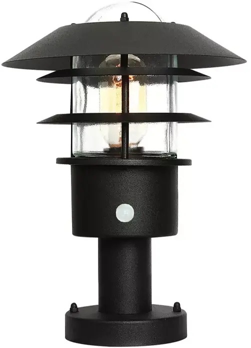 Elstead Lighting Helsingor lampada da terra per esterni 1x60 W nero HELSINGOR-PIR-PED-BK