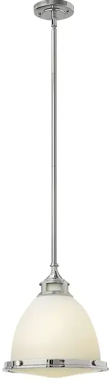 Elstead Lighting Amelia lampada sospesa 1x60 W cromo HK-AMELIA-P-M-CM