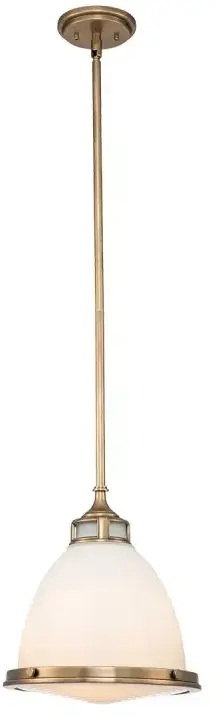 Elstead Lighting Amelia lampada sospesa 1x60 W ottone HK-AMELIA-P-M-HB