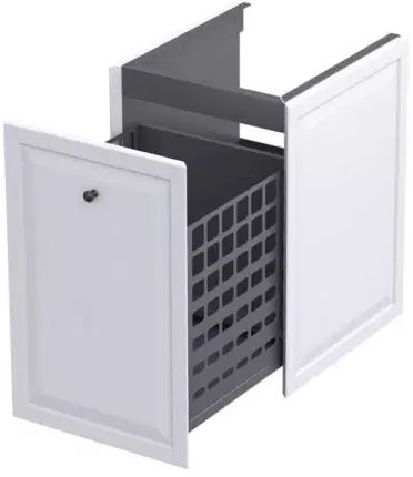 Oristo Montebianco armadietto 40x45.9x60.3 cm laterale sospeso bianco OR47-SN1S-40-2