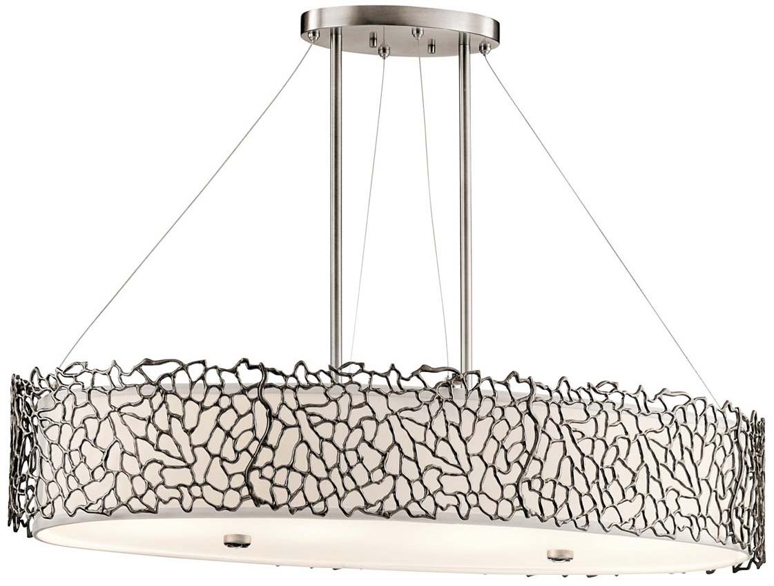 Elstead Lighting Silver Coral lampada sospesa 4x60 W KL-SILVER-CORAL-ISLE
