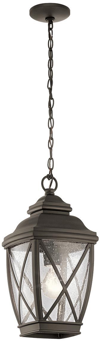Elstead Lighting Tangier lampada sospesa per esterni 1x60 W marrone KL-TANGIER8-M