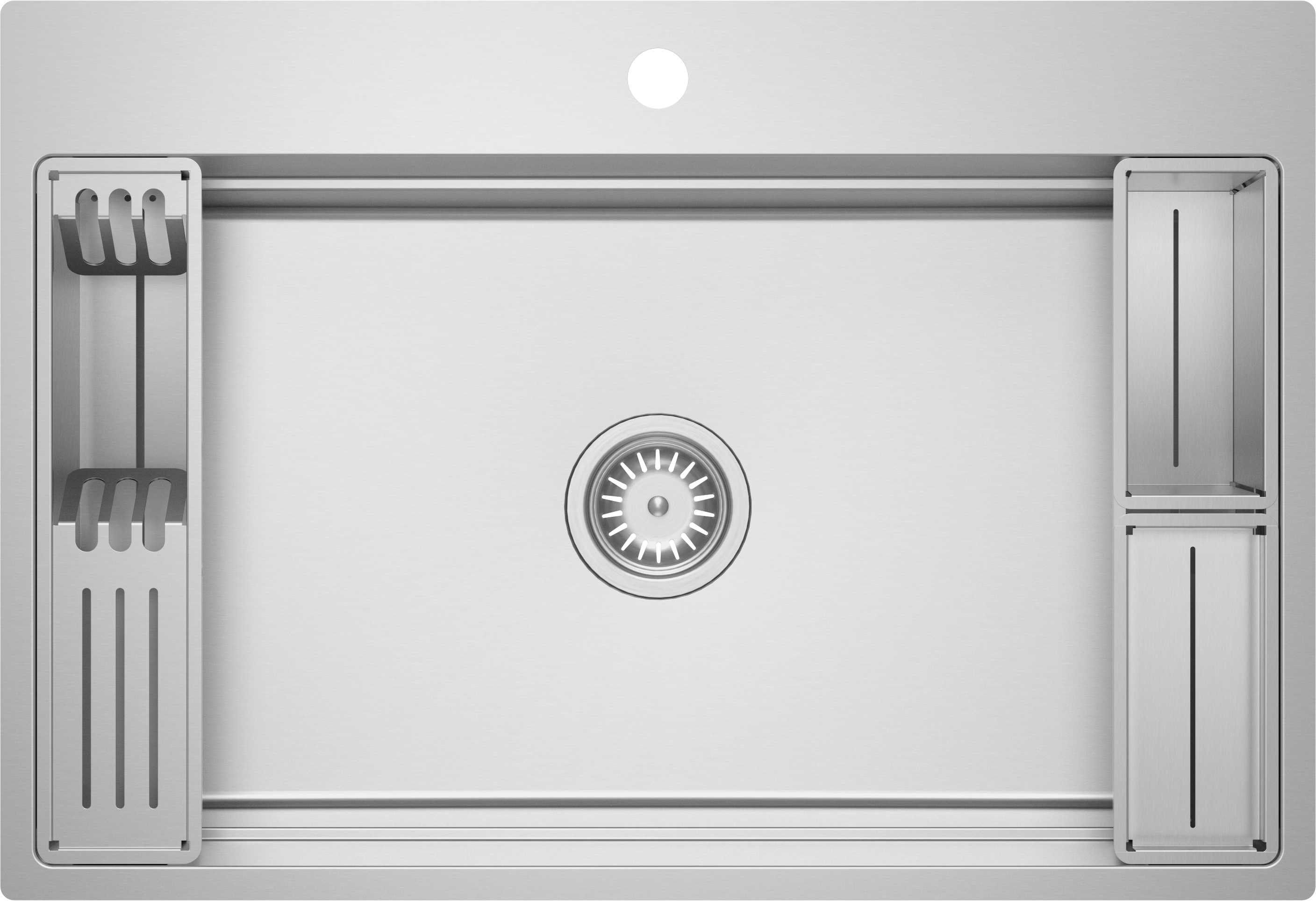 Deante Magnetic lavello in acciaio 76x52 cm acciaio ZRM_010B