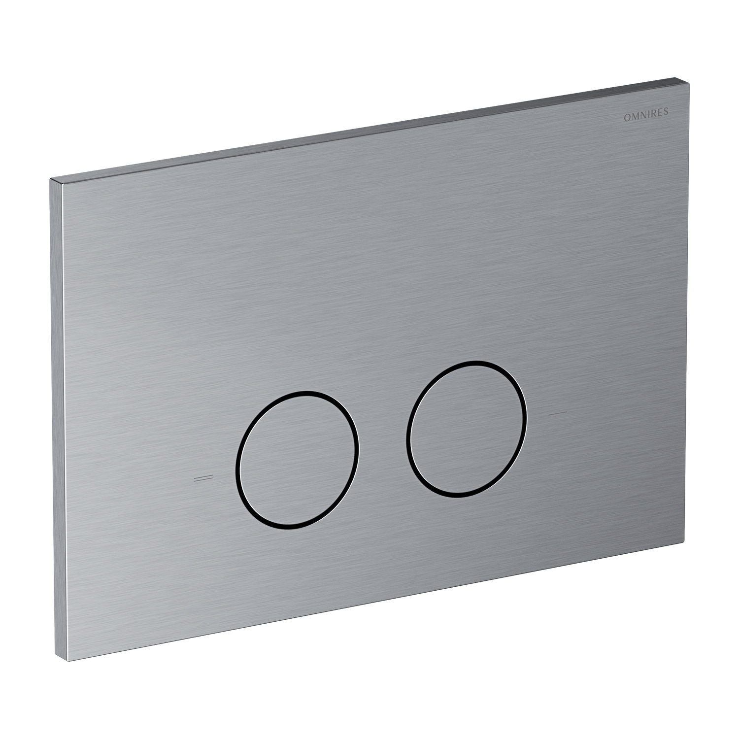 Omnires Steel-R45 placca di comando per WC || ST45PS1NI