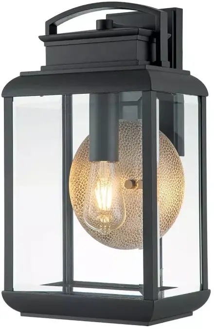 Elstead Lighting Byron lampada da parete per esterni 1x60 W grafite QZ-BYRON-L-GR