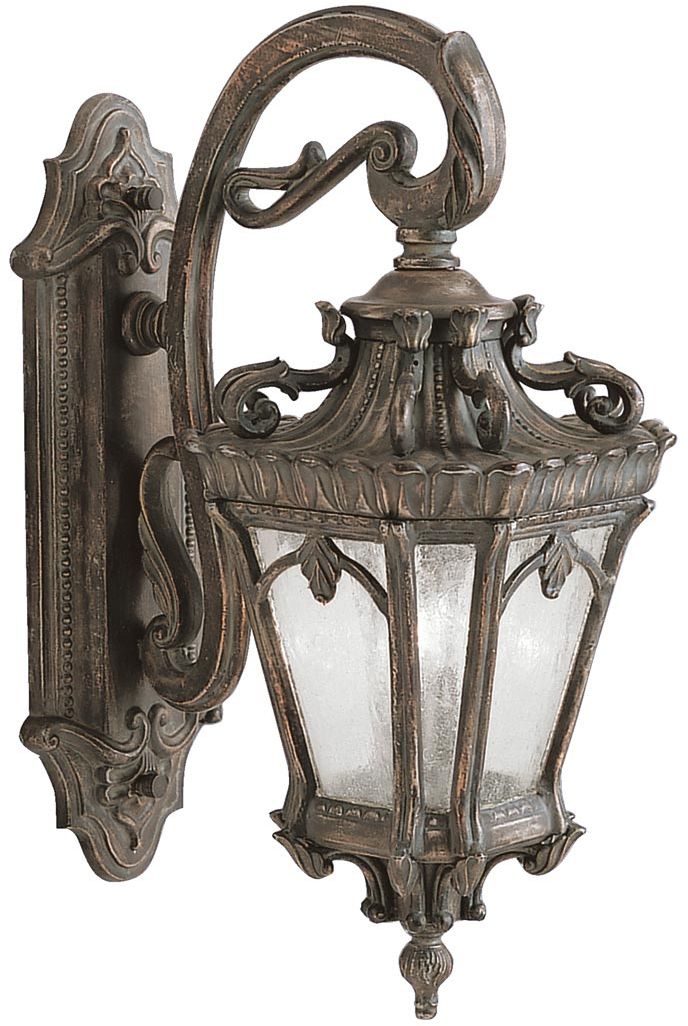 Elstead Lighting Tournai lampada da parete per esterni 2x60 W grigio-marrone KL-TOURNAI2-L