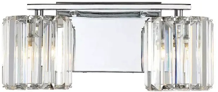 Elstead Lighting Divine lampada da parete 2x3 W cromo QZ-DIVINE2-PC-BATH