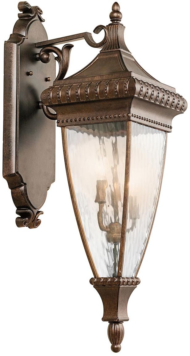 Elstead Lighting Venetian Rain lampada da parete per esterni 3x60 W marrone KL-VENETIAN2-L