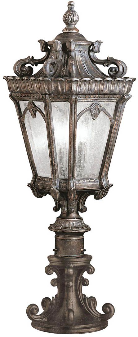 Elstead Lighting Tournai lampada da terra per esterni 2x60 W grigio-marrone KL-TOURNAI3-L
