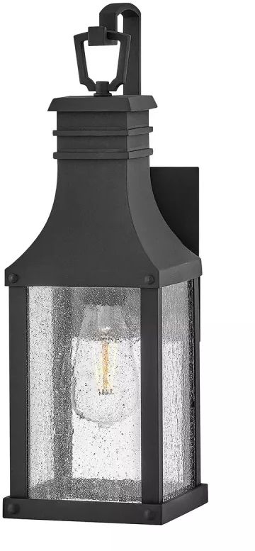 Elstead Lighting Beacon Hill lampada da parete per esterni 1x60 W nero HK-BEACON-HILL-S-MB