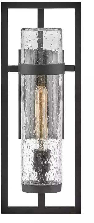 Elstead Lighting Cordillera lampada da parete per esterni 1x60 W nero HK-CORDILLERA-M-BK