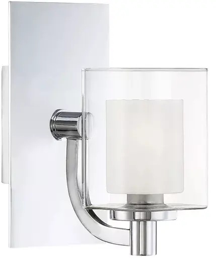 Elstead Lighting Kolt lampada da parete 1x3 W cromo QZ-KOLT1-PC-BATH