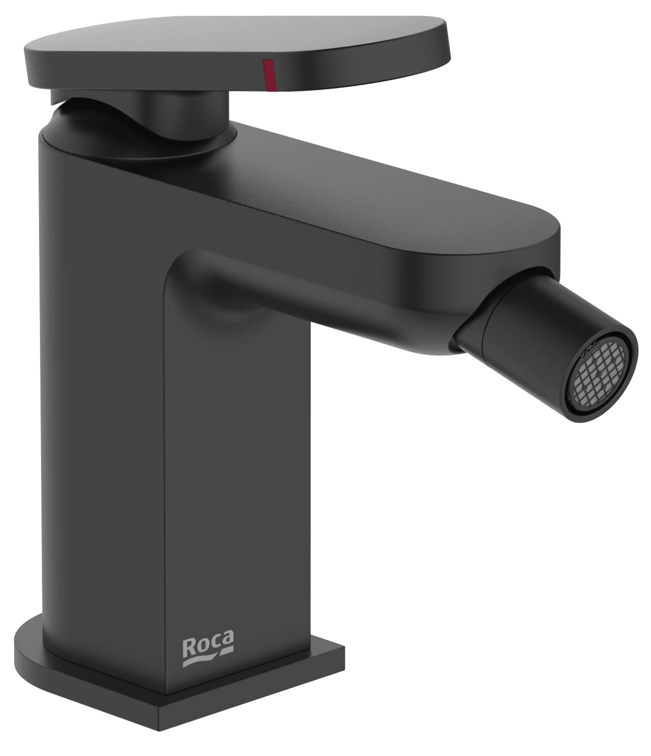 Roca Kay rubinetto per bidet verticale nero A5A627GNB0