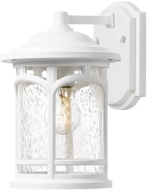 Elstead Lighting Marblehead lampada da parete per esterni 1x60 W bianco QZ-MARBLEHEAD-S-WHT
