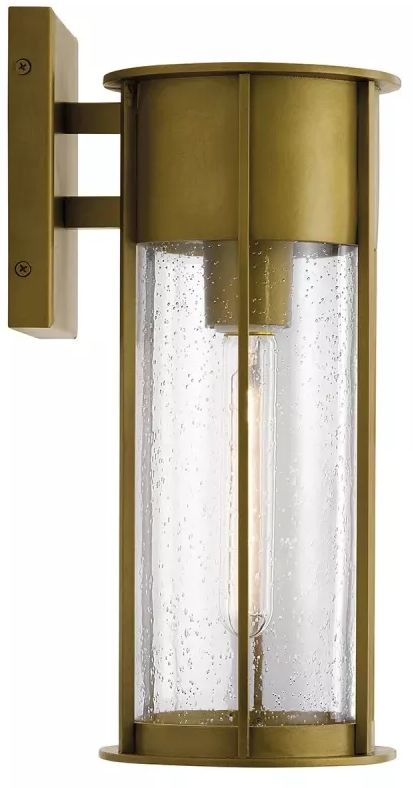 Elstead Lighting Camillo lampada da parete per esterni 1x60 W ottone KL-CAMILLO-M-PNBR
