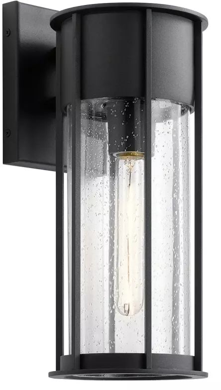 Elstead Lighting Camillo lampada da parete per esterni 1x60 W nero KL-CAMILLO-M-TBK