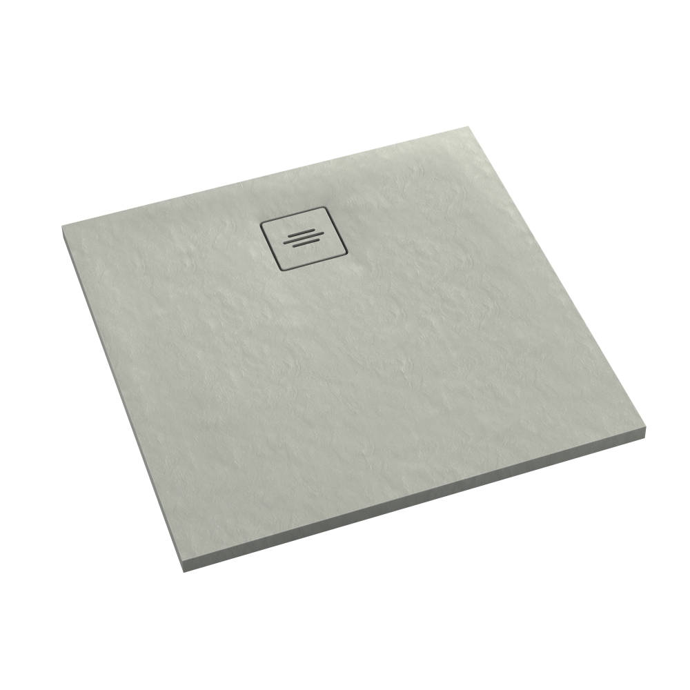 Schedline Protos Cement Stone piatto doccia quadrato 90x90 cm cemento 3SP.P2K-9090/CT/ST-M1/CT/ST