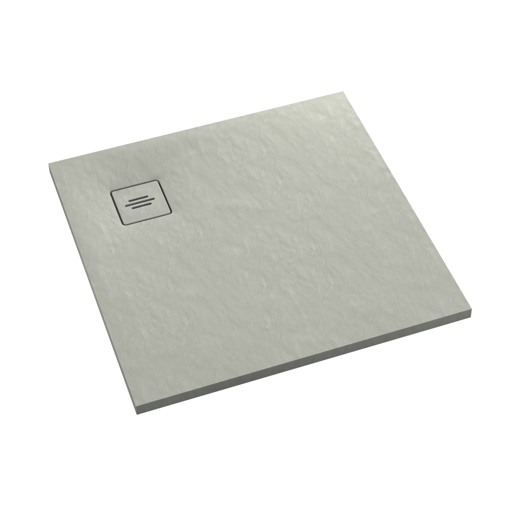 Schedline Protos Cement Stone piatto doccia quadrato 90x90 cm cemento 3SP.P1K-9090/CT/ST-M1/CT/ST