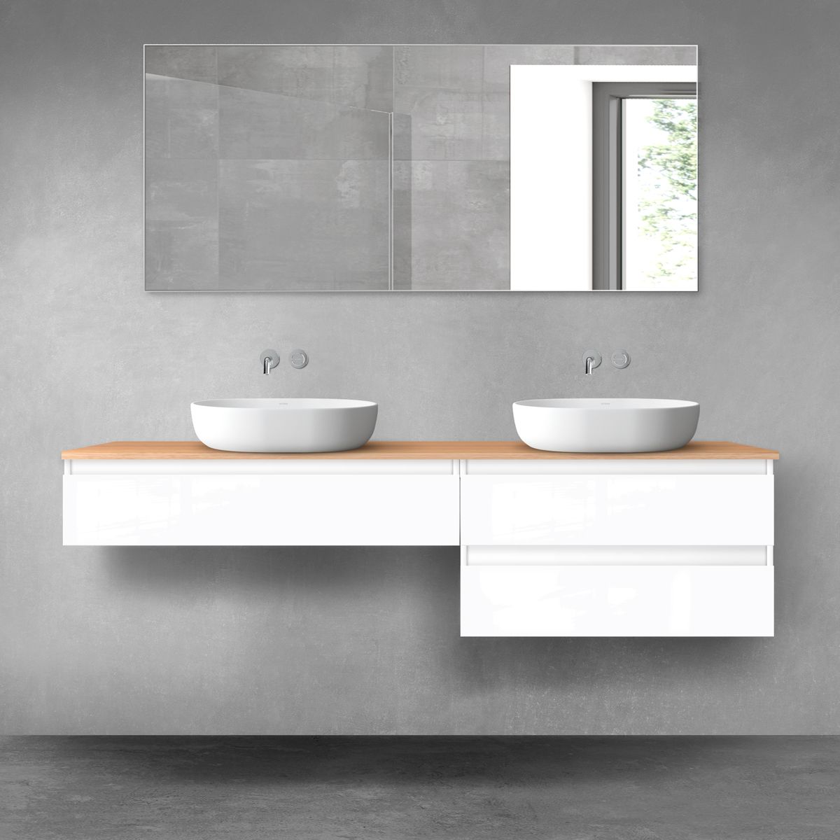 Set armadietto Oltens Vernal 60003000, armadietto Oltens Vernal 60011000, 63021060