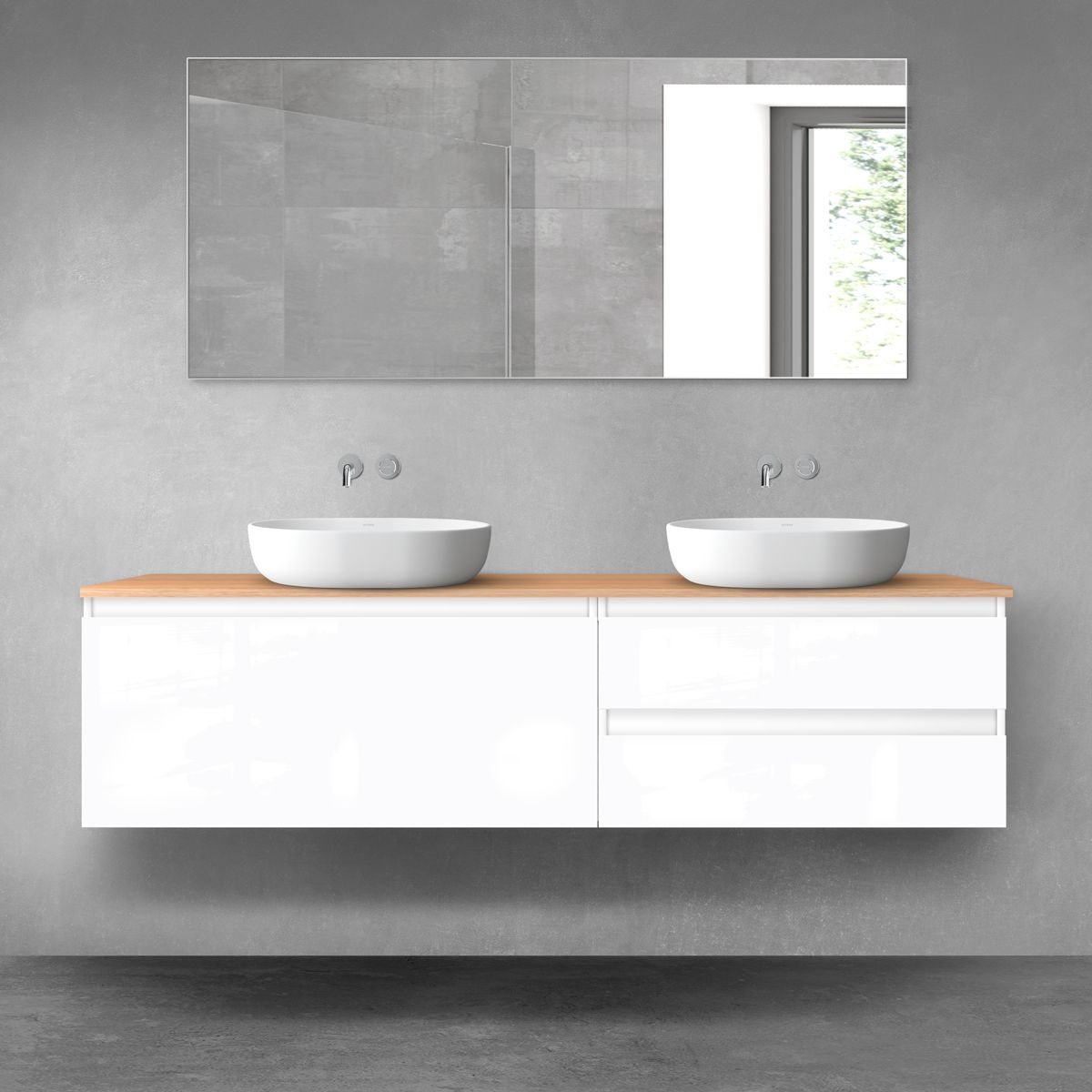 Set armadietto Oltens Vernal 60003000, armadietto Oltens Vernal 60015000, 63021060