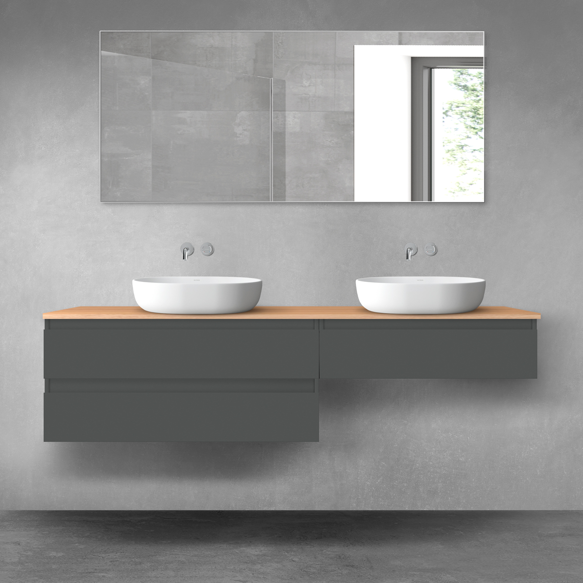 Set armadietto Oltens Vernal 60002400, armadietto Oltens Vernal 60010400, 63021060