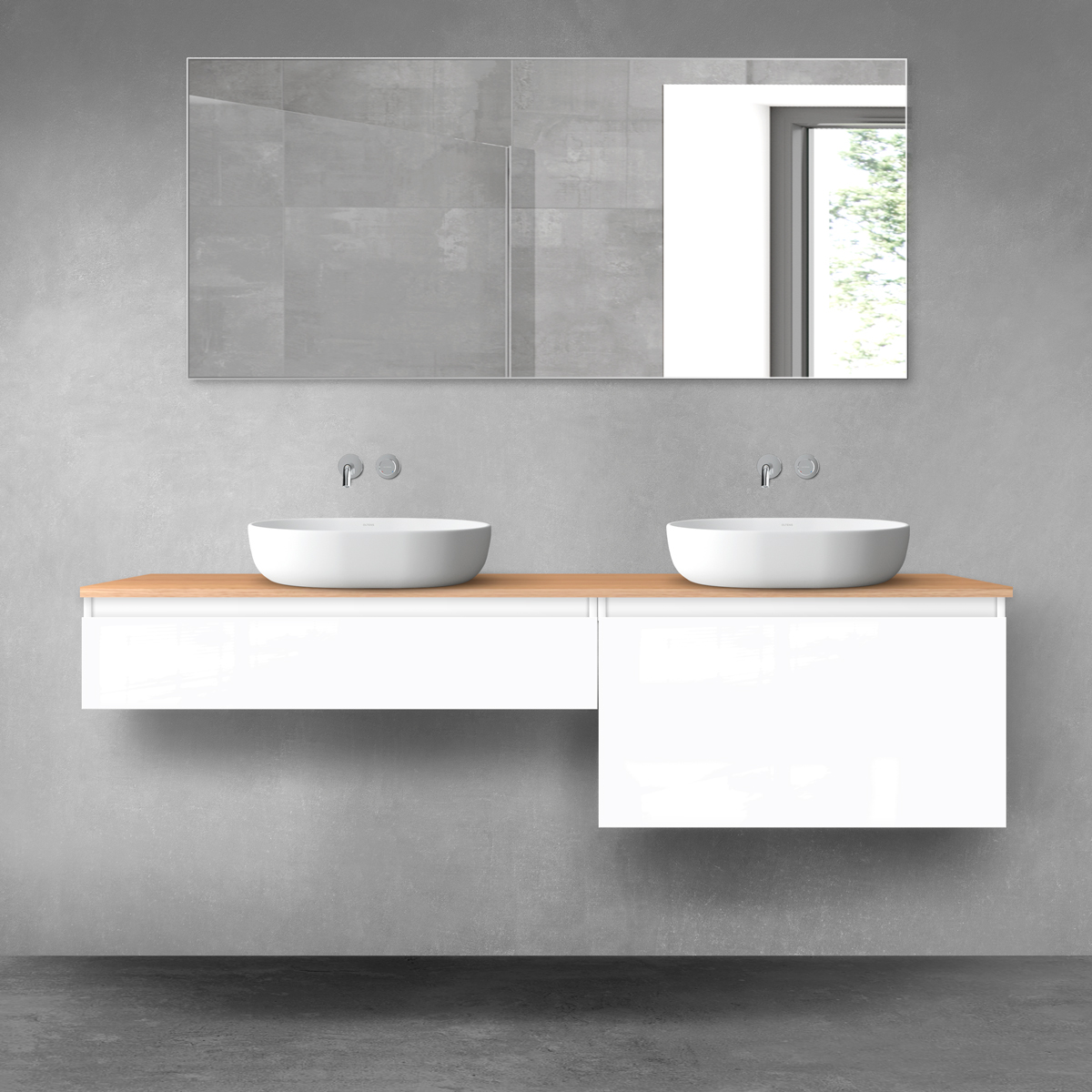 Set armadietto Oltens Vernal 60011000, armadietto Oltens Vernal 60014000, 63021060