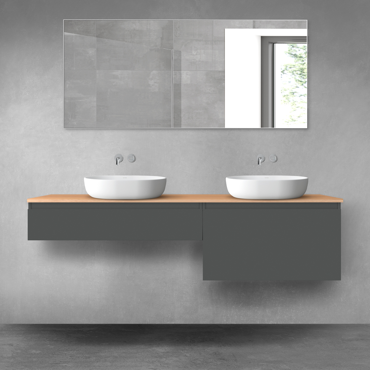 Set armadietto Oltens Vernal 60011400, armadietto Oltens Vernal 60014400, 63021060