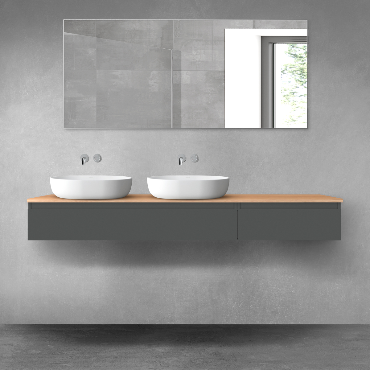 Set armadietto Oltens Vernal 60012400, armadietto Oltens Vernal 60009400, 63021060