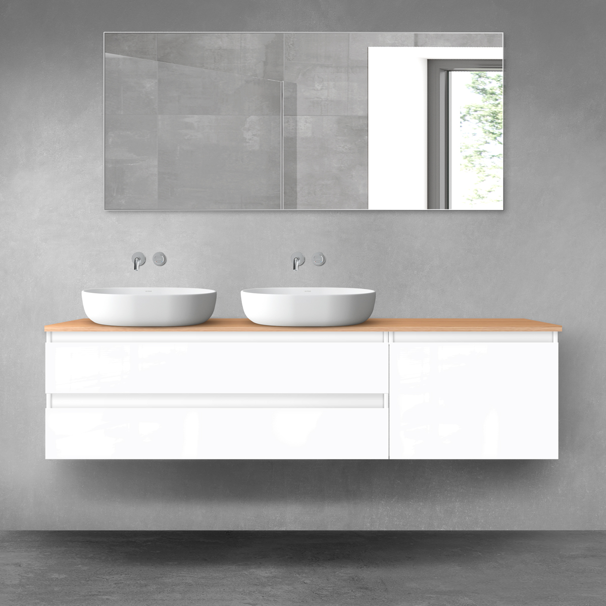 Set armadietto Oltens Vernal 60019000, armadietto Oltens Vernal 60013000, 63021060
