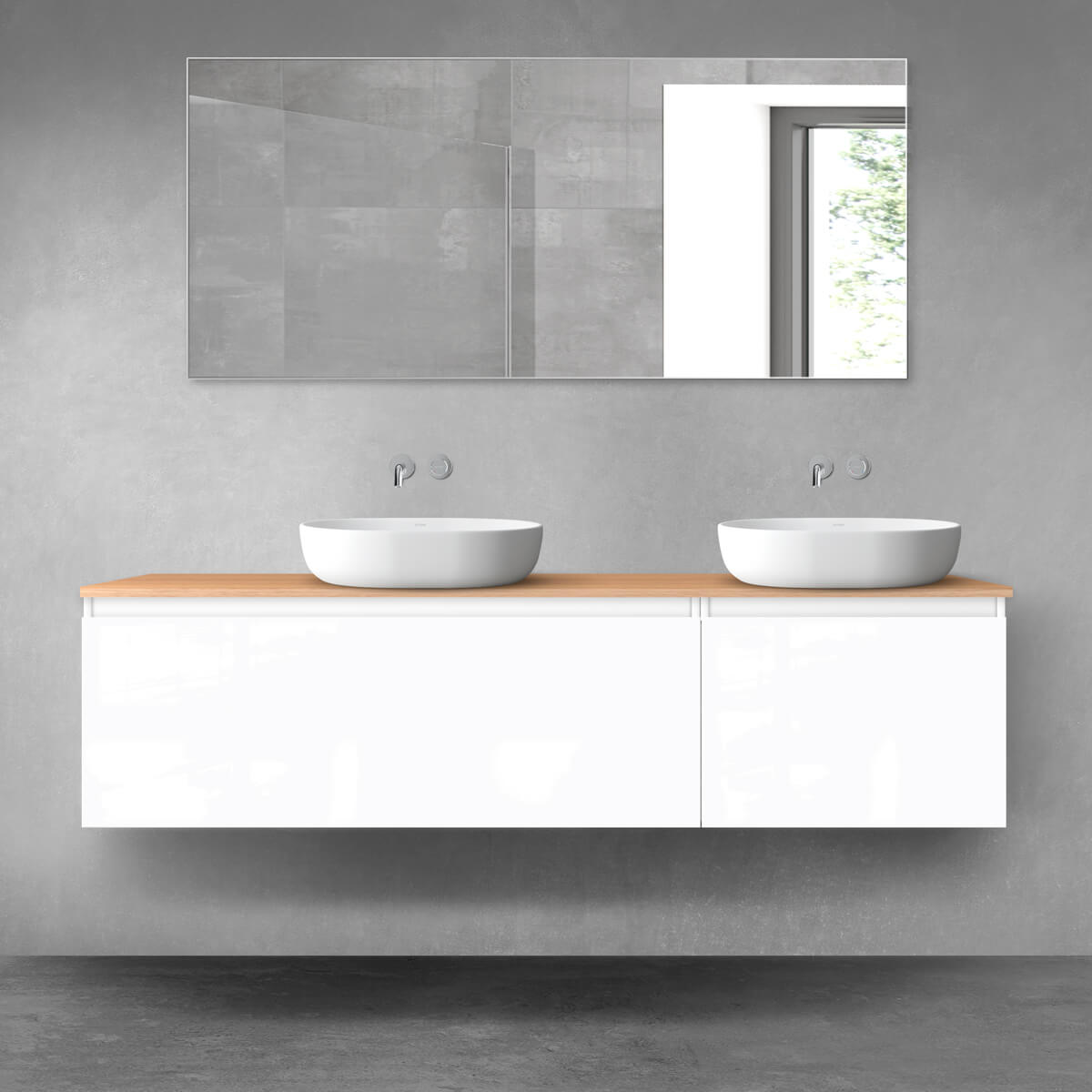 Set armadietto Oltens Vernal 60016000, armadietto Oltens Vernal 60013000, 63021060