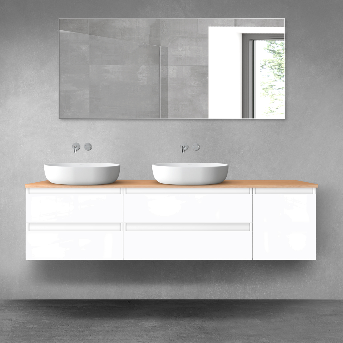 Set armadietto Oltens Vernal 60003000, armadietto Oltens Vernal 60002000, 60017000, 63021060