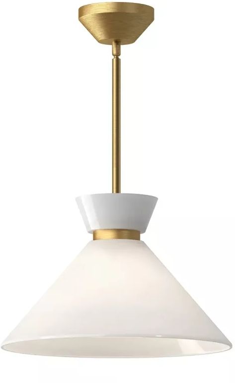 Elstead Lighting Halston lampada da soffitto 1x60 W oro ALM-HALSTON-P-M-GD