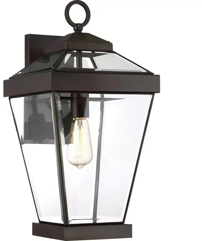Elstead Lighting Ravine lampada da parete per esterni 1x60 W marrone QZ-RAVINE2-L