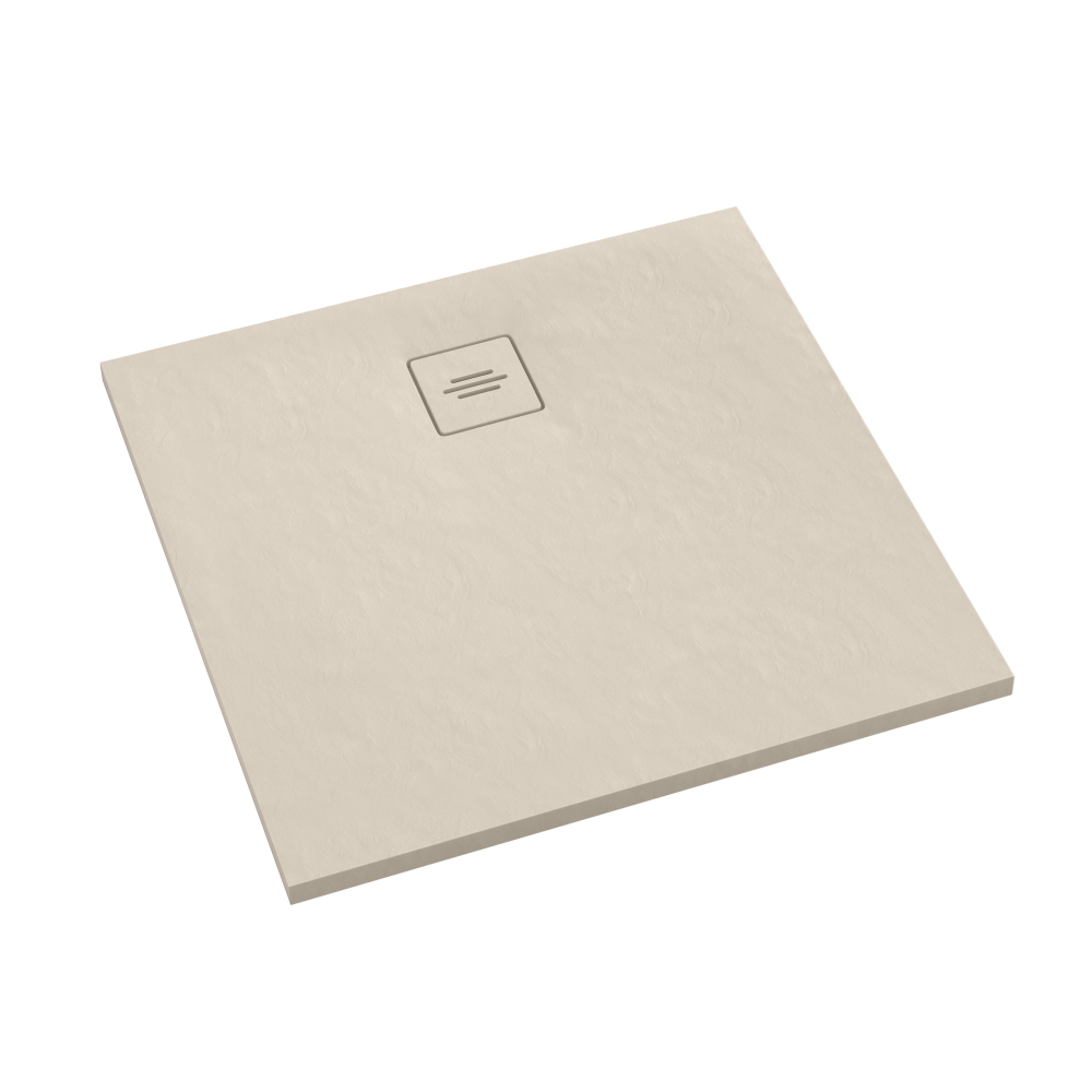 Schedline Protos Cashmere Stone piatto doccia quadrato 80x80 cm beige 3SP.P2K-8080/PK/ST-M1/PK/ST