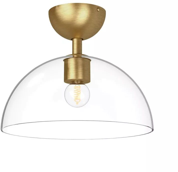 Elstead Lighting Jude lampada da soffitto 1x60 W oro ALM-JUDE-SF-GD-CL