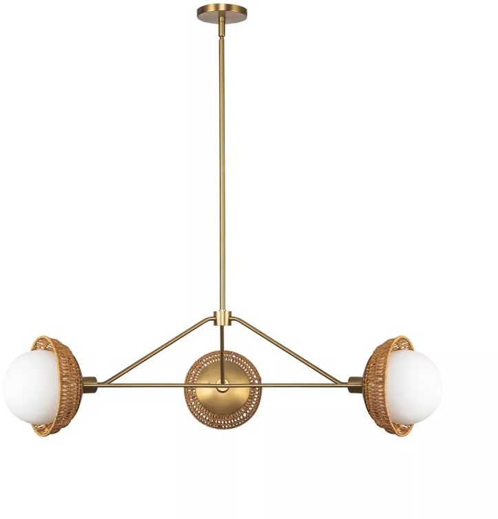 Elstead Lighting Perth lampada da soffitto 3x40 W oro ALM-PERTH3-GD