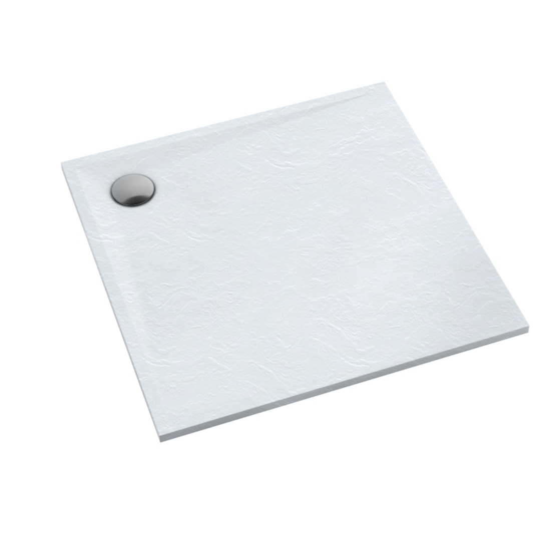 Schedline Libra White Stone piatto doccia 80x80 cm bianco 3SP.L1K-8080/B/ST