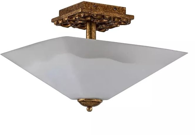 Elstead Lighting Star lampada da soffitto 2x40 W oro FB-STAR-F-S-DG