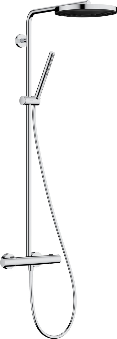 Hansgrohe Pulsify S Puro set doccia a parete con termostato con soffione cromo 24222000