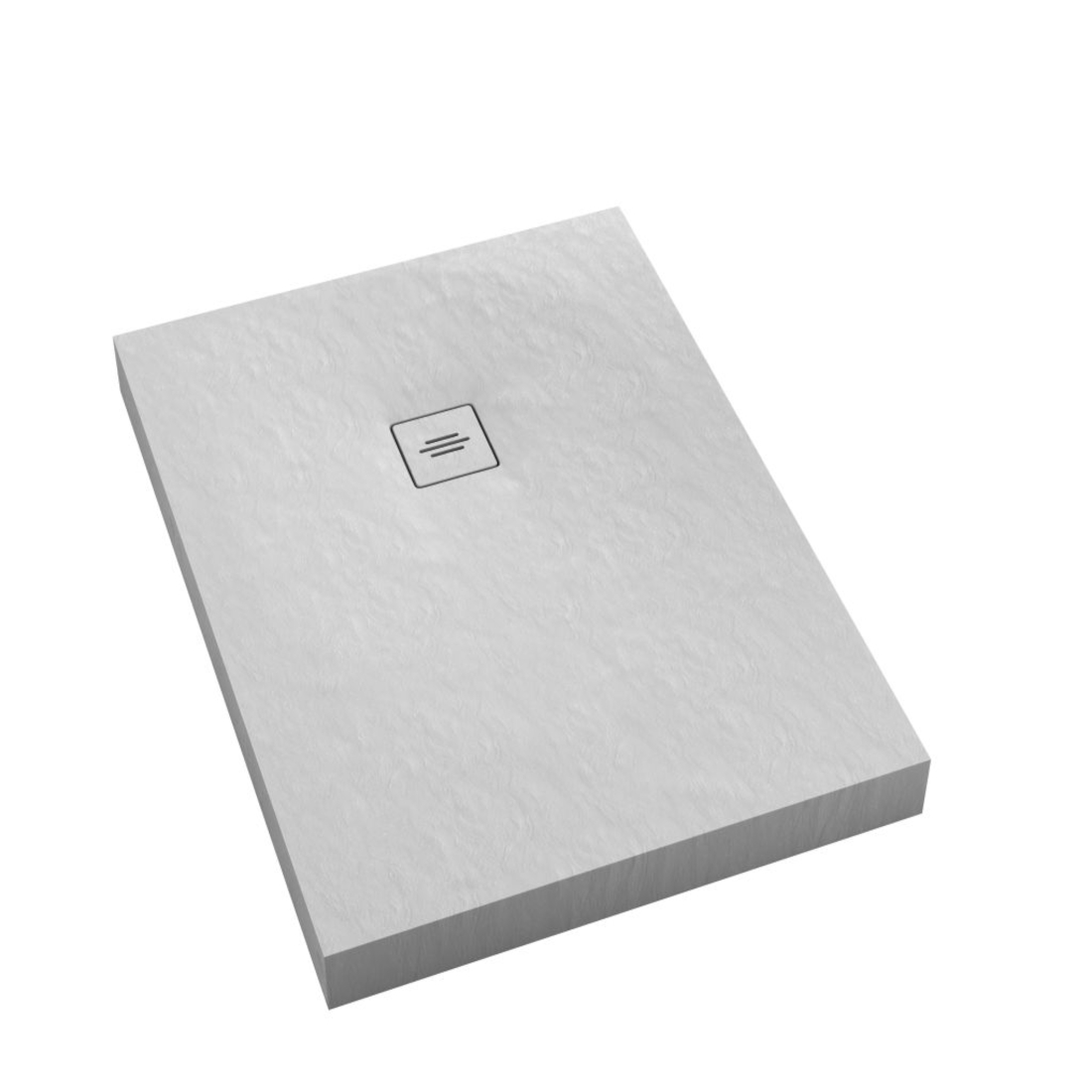 Schedline Nonlimits White Stone piatto doccia rettangolare 140x100 cm bianco 3ST.N1P-100140/B/ST-M1/B/ST