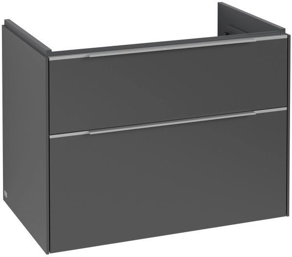 Villeroy & Boch Subway 3.0 armadietto 77.2x46.2x57.6 cm sottolavabo sospeso grafite C57400VR
