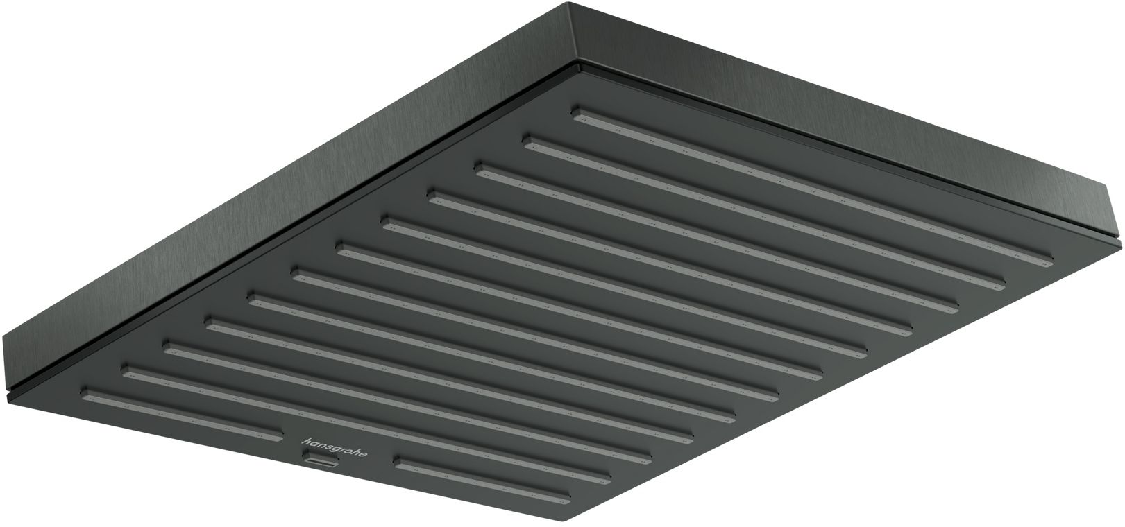 Hansgrohe Pulsify E soffione doccia 26x26 cm quadrata cromo-nero 24331340