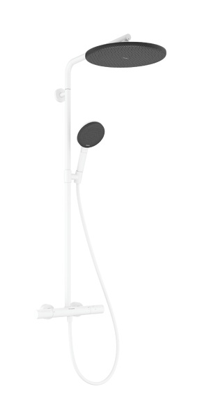 Hansgrohe Raindance Alive S set doccia a parete con termostato con soffione bianco 24594700