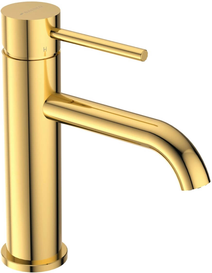 Balneo Cascade rubinetto per lavabo verticale oro H0101030101