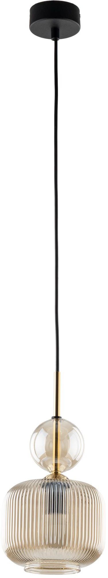 TK Lighting Sophia Cognac lampada sospesa 1x10 W marrone-ambra 11038